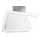 AKPO WK-9 Plato biały 90 inox/szkło - 1434103 - zdjęcie